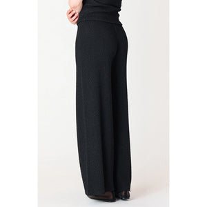 Dex Textured Flowly Wide Leg Pants