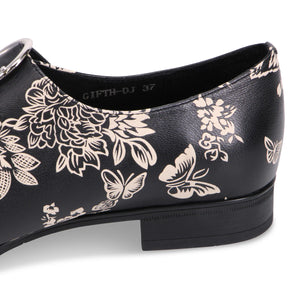 Django & Juliette Gifth Flat | Black Floral