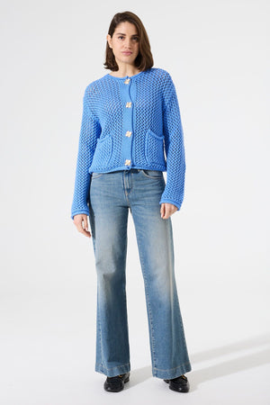 Garcia Cardigan | Blue