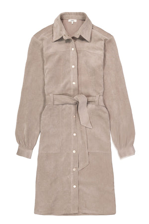Garcia Corduroy Dress | Taupe