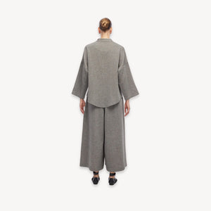 Pokoloko City Collection Wide Palazzo Pant | Grey