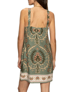 Sanctuary Tapestry Shift Dress | Sage
