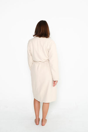 Tofino Towel Nordic Robe | Sand, Navy + Grey