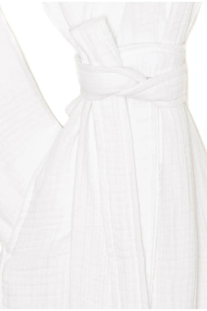 Tofino Towel The Quest Muslin Robe | Beige + Seashell