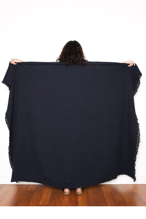 Tofino Towel Capella Throw | Black, Tan, Moss