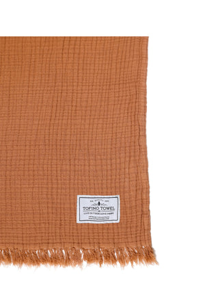 Tofino Towel Capella Throw | Black, Tan, Moss