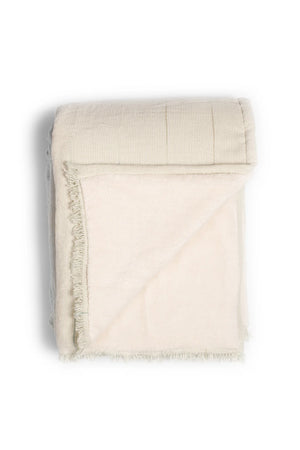 Tofino Towel The Everest Throw | Grey + Sage