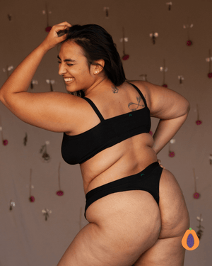 Huha Mineral Thong | Black, Tan, Green, Spice + Nude