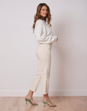 Yoga Jeans Emily Slim Leg | Off-White