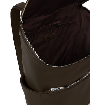 Matt & Nat Brave Loom Backpack | Black + Espresso