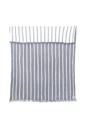 Tofino Towel Ahoy Throw Blanket | Beige & Stone