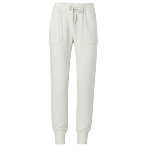 YAYA Jogger Pants in White Sand