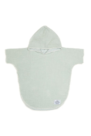 Tofino Towel The Pebble Kids Poncho | 12-24 M, 2-6 Y | Coral, Grey, Sage & Charcoal