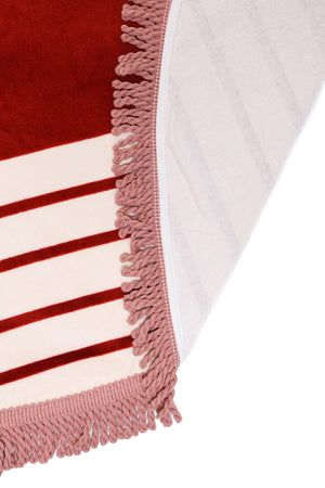 Tofino Towel Skye Velour Cotton Round Towel