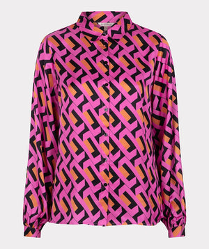 Esqualo Basic Geo Blouse