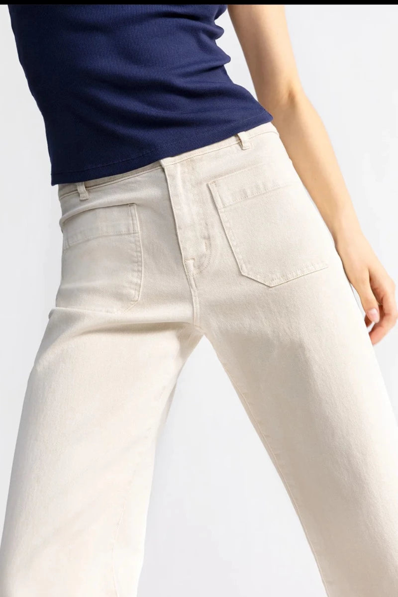 Sanctuary The Marine Denim Pant | French Vanilla