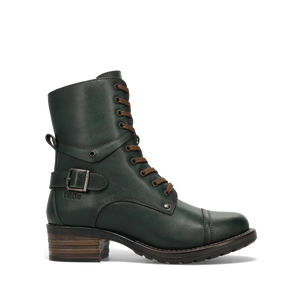 Taos Crave Leather Boots | Tan + Teal