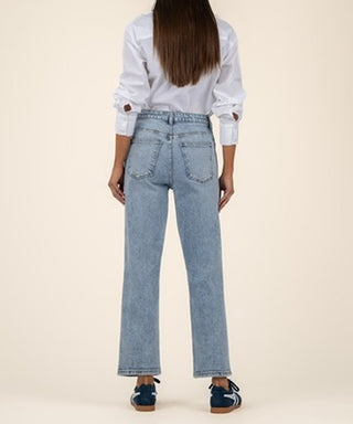 Kut Melissa High Rise Straight Leg | Steadfast
