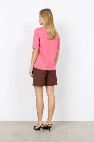 Soya Concept BABETTE 47 T-Shirt | Navy, Off White + Rose