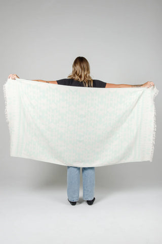 Tofino Towel The Coast Turkish Towel | Yellow, Pewter, Sage + Blue