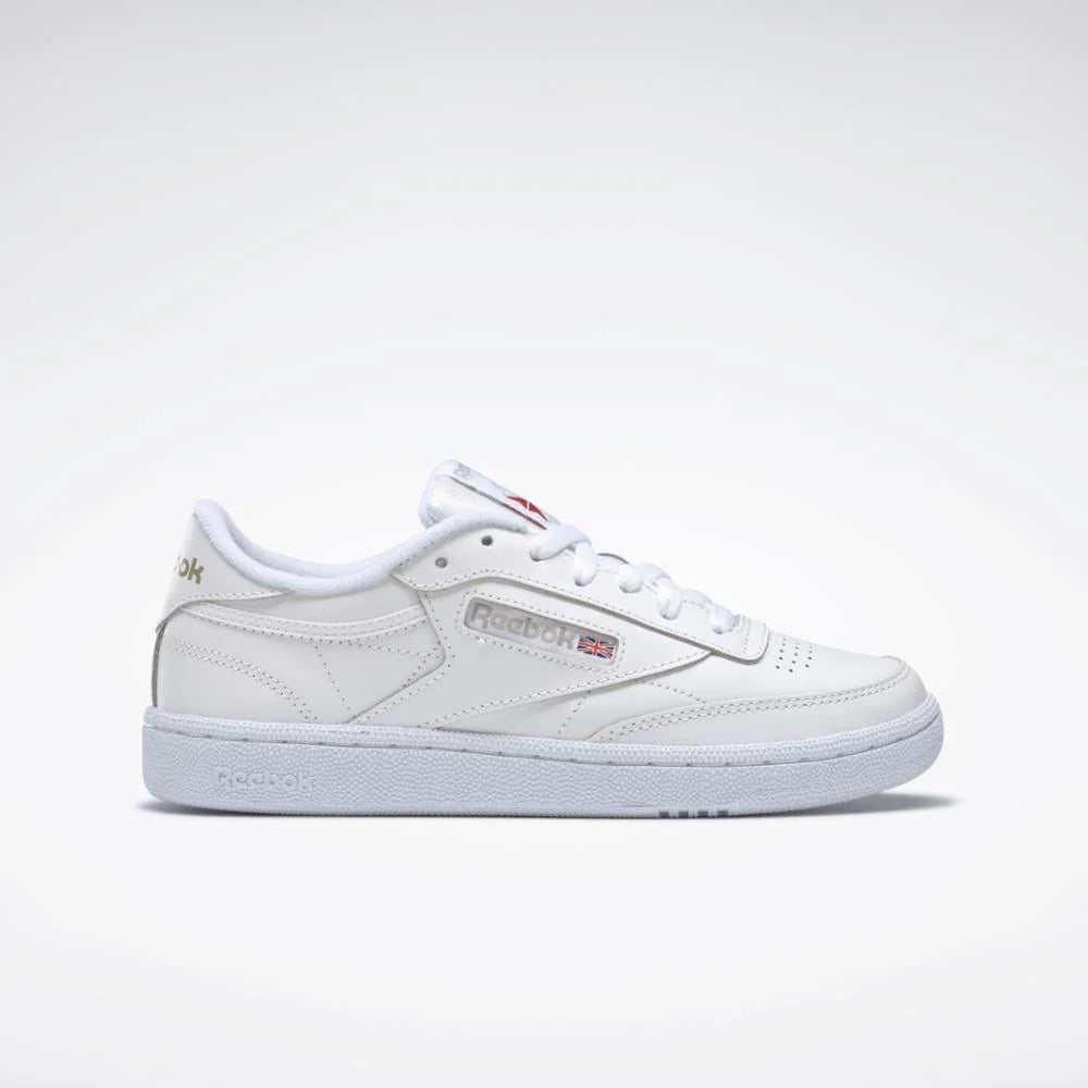 Reebok Club C 85 Shoe | Chalk Green + White/Light Grey
