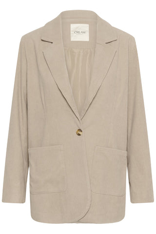 Cream Corduroy Blazer | Cobblestone & Sorrel Horse