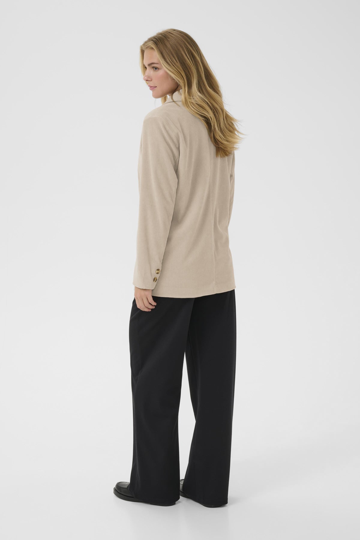 Cream Corduroy Blazer | Cobblestone & Sorrel Horse