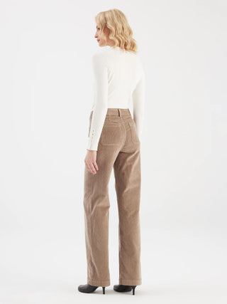 Cup Of Joe Mira Wide Leg Cord Trousers | Caribou