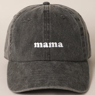 Mama Baseball Hat | Blue + Black