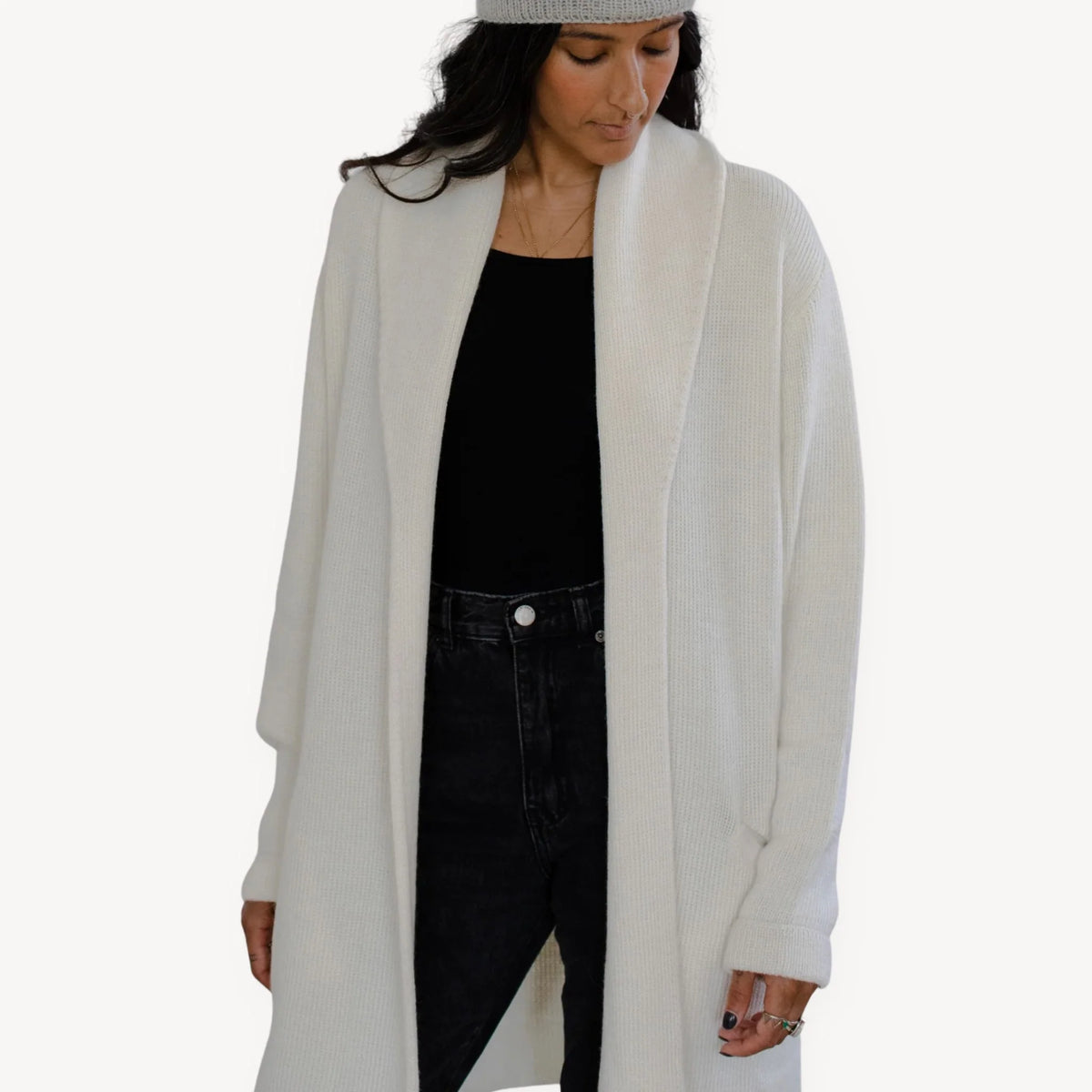 Pokoloko Mia Alpaca Sweater | Navy, Red, Grey, Oatmeal, Dark Grey, Daisy