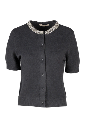 Astrid Knit Cardigan | Black