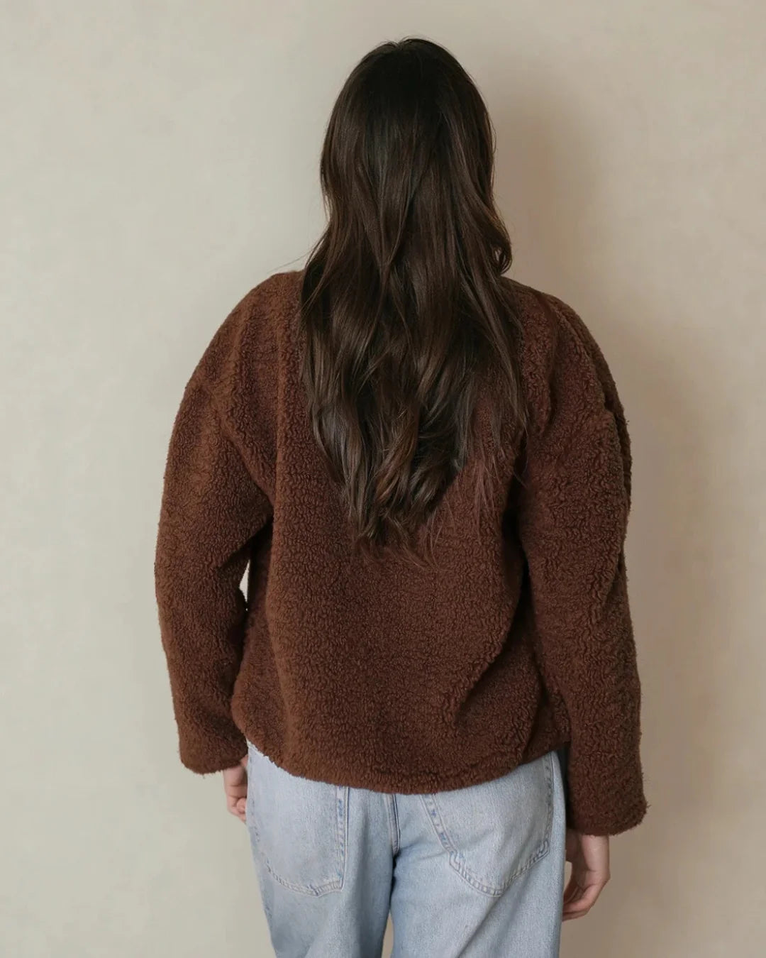 Priv Willow Teddy Jacket | Maple
