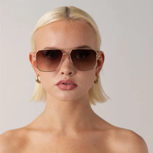 Shady Lady Blake Sunglasses | Brown Fade