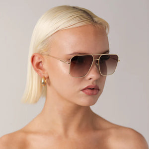 Shady Lady Blake Sunglasses | Brown Fade