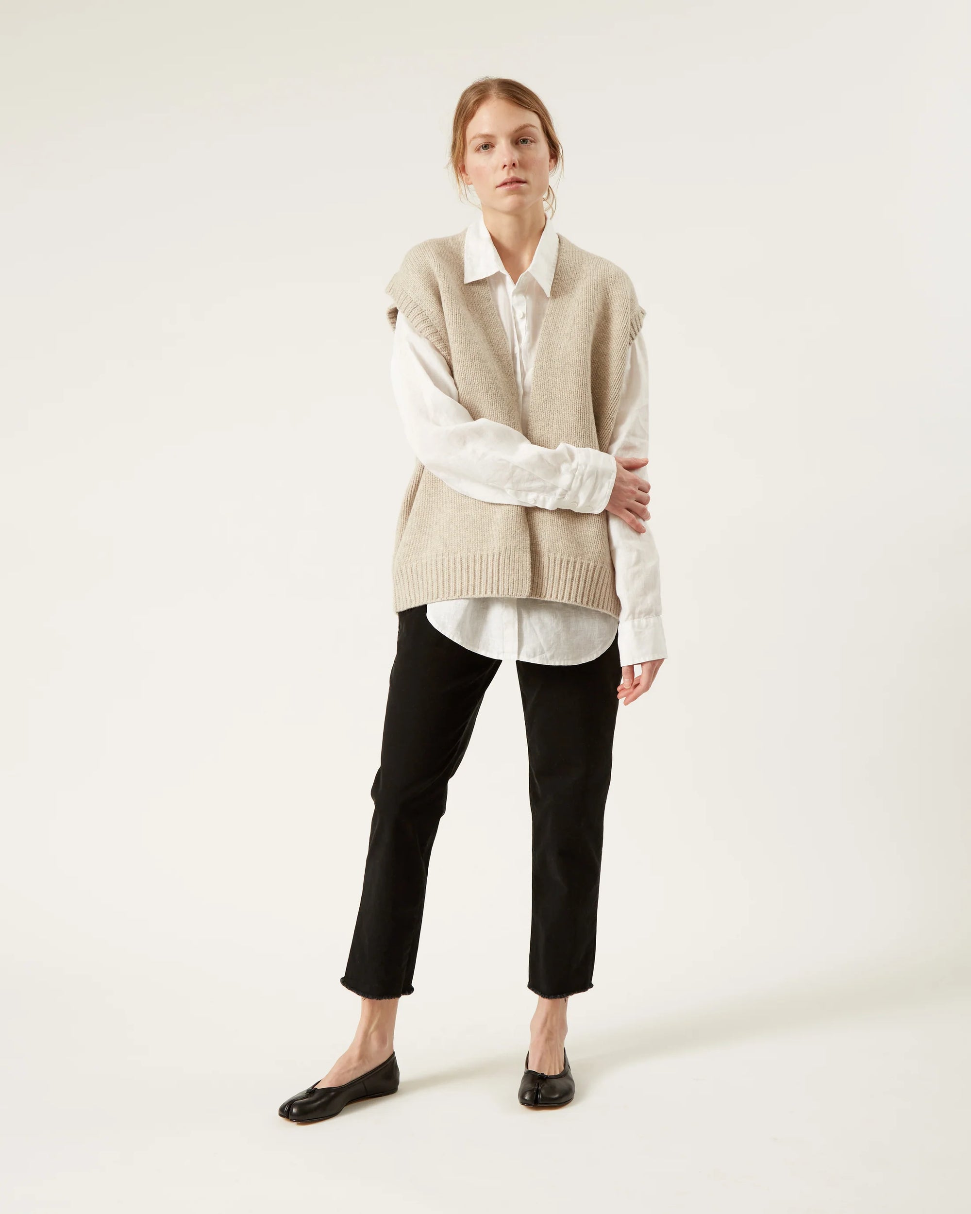 Naïf Ines Linen Shirt | White