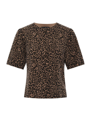 Sanctuary Perfect Sweater Tee | Leopard