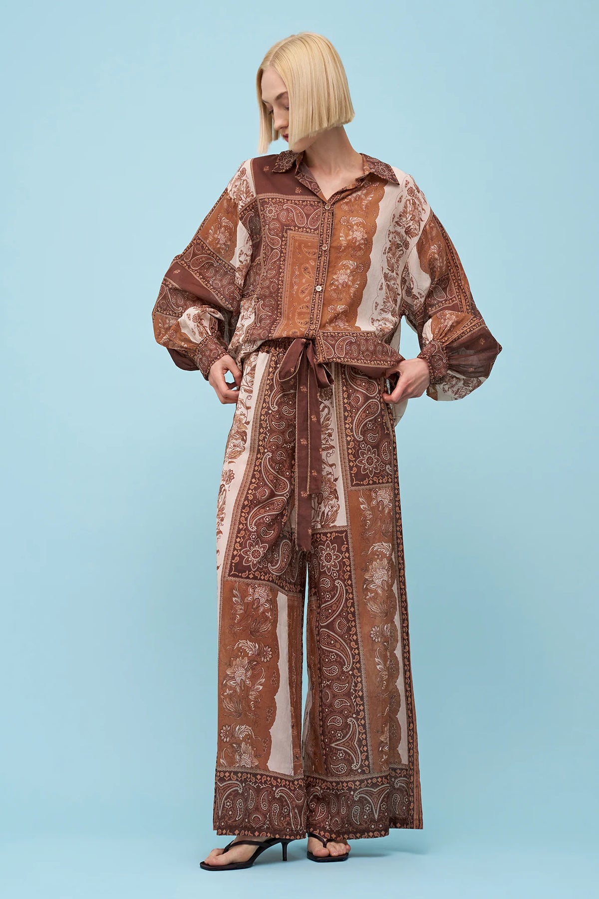 Astrid Gemma Blouse | Brown