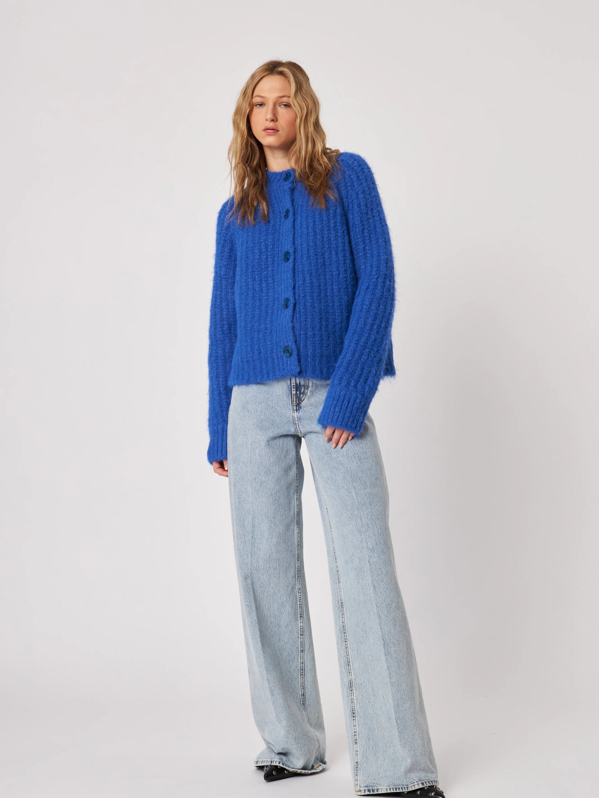 John & Jenn Benny Sweater | Blue