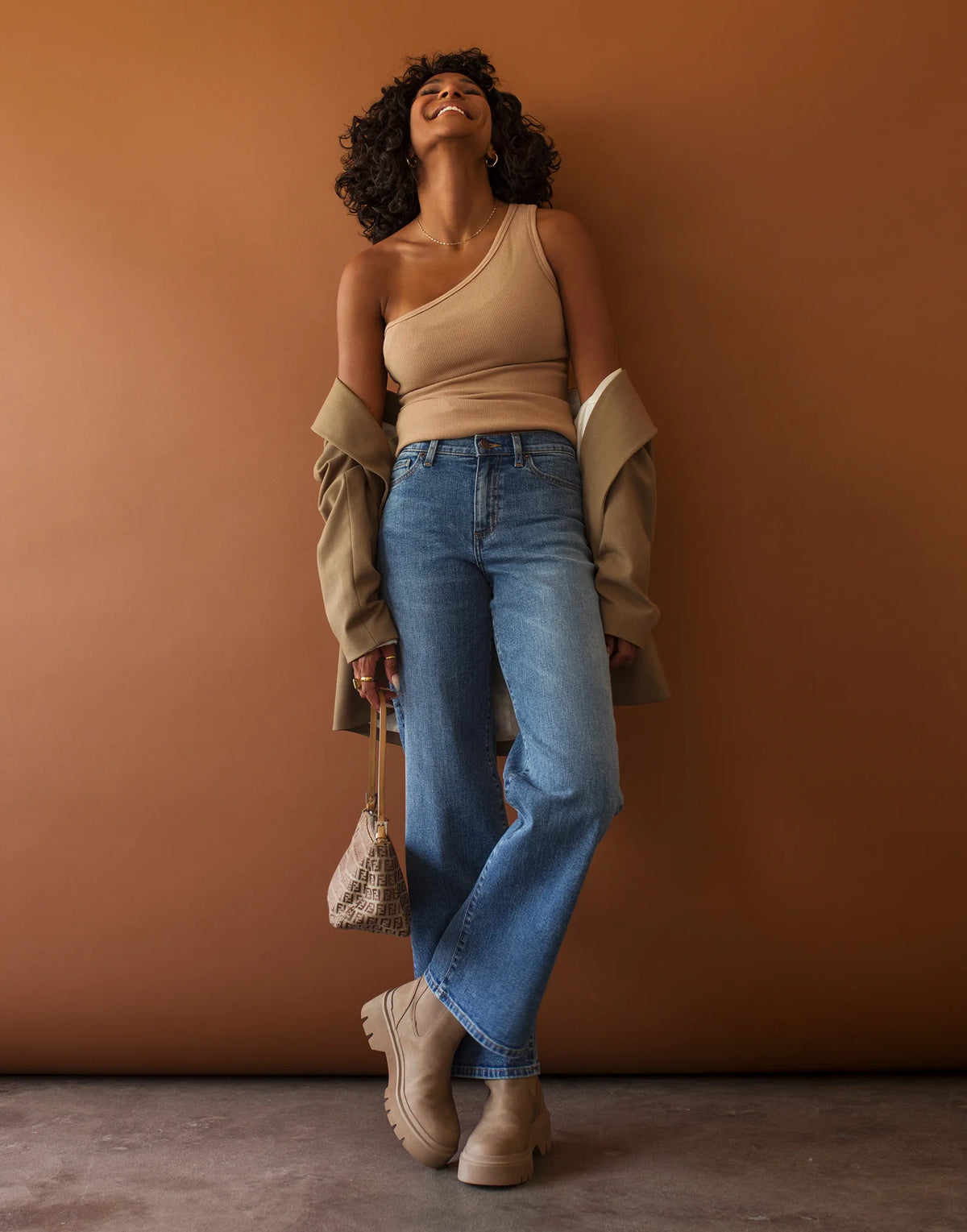 Yoga Jeans Lily Wide Leg  | Faded Blue