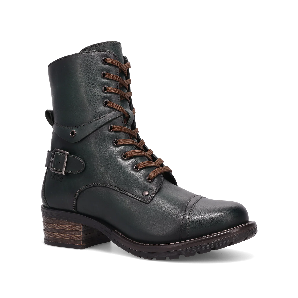 Taos Crave Leather Boots | Tan + Teal