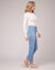 Yoga Jeans Chloe Straight Classic Denim Pant | Surf Blue