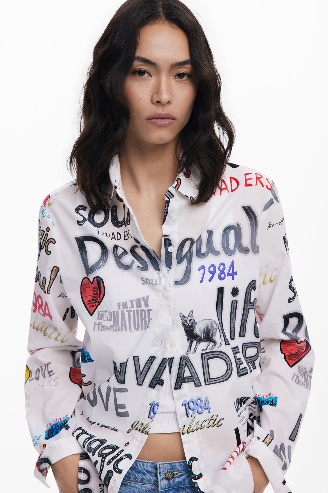 Desigual Blouse | White