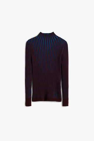 Desigual Ribbed Knit Sweater | Lilac