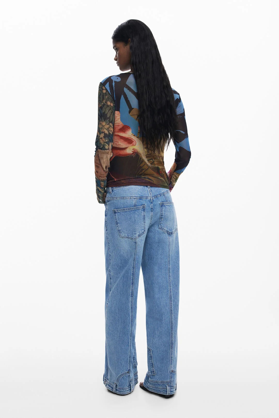 Desigual Chiffon Shirt | Verde