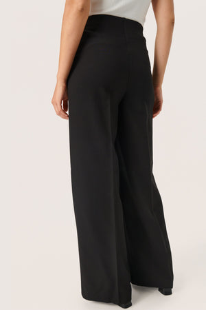 Soaked Corinne Wide Pants | Black