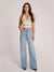 Yoga Jeans Lily Wide Leg Classic Rise | Begonia