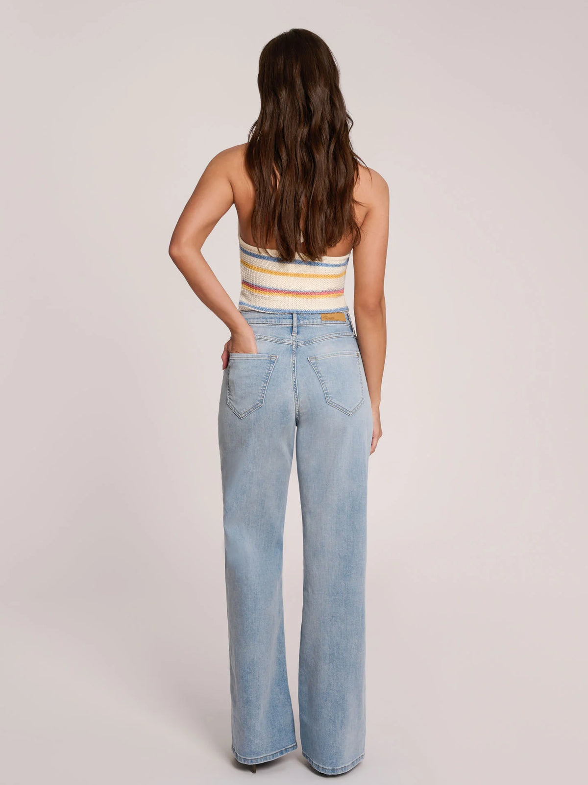 Yoga Jeans Lily Wide Leg Classic Rise | Begonia