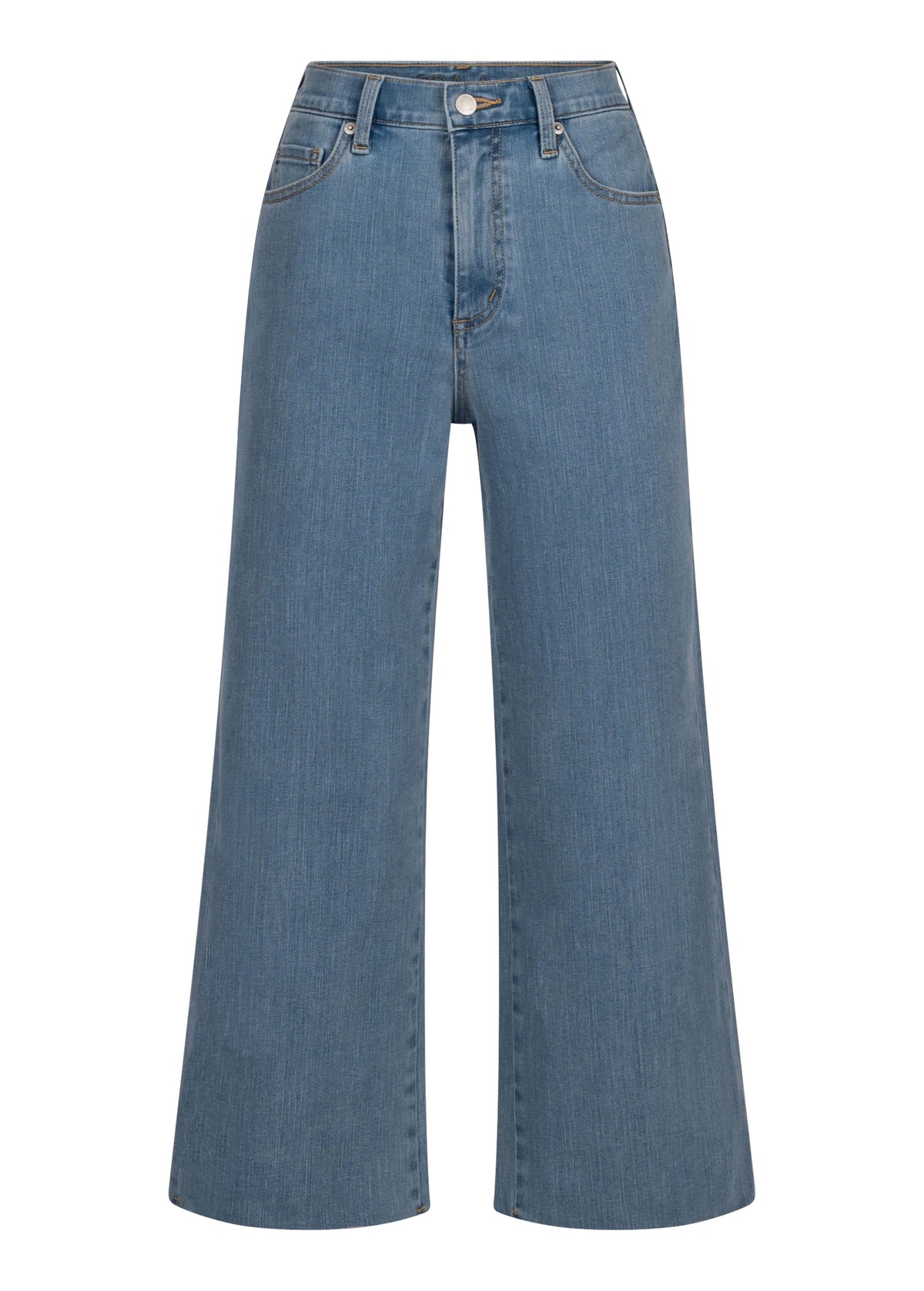 Yoga Jeans Lily Cropped Wide High Rise | Crisp Wind