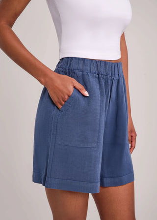Second Yoga Jeans 100% Linen Shorts | Sand + Denim