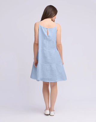 Yoga Jean Linen Dress | Azzura
